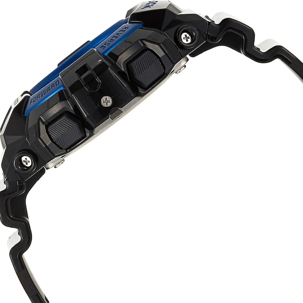 G ShockCasio Men's G8900A-1CR G-Shock Black and Blue Resin Digital Sport Watch